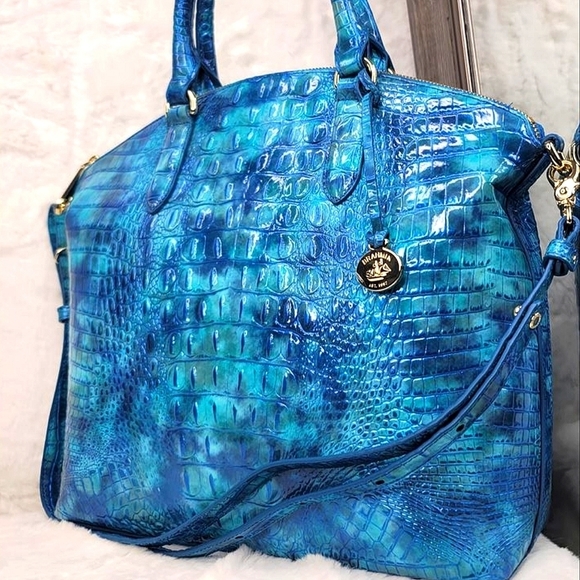 👜 NWT BRAHMIN DESIGNER MELBOURNE DUXBURY SATCHEL 3 in 1 PURSE BAG NWT - Picture 11 of 15